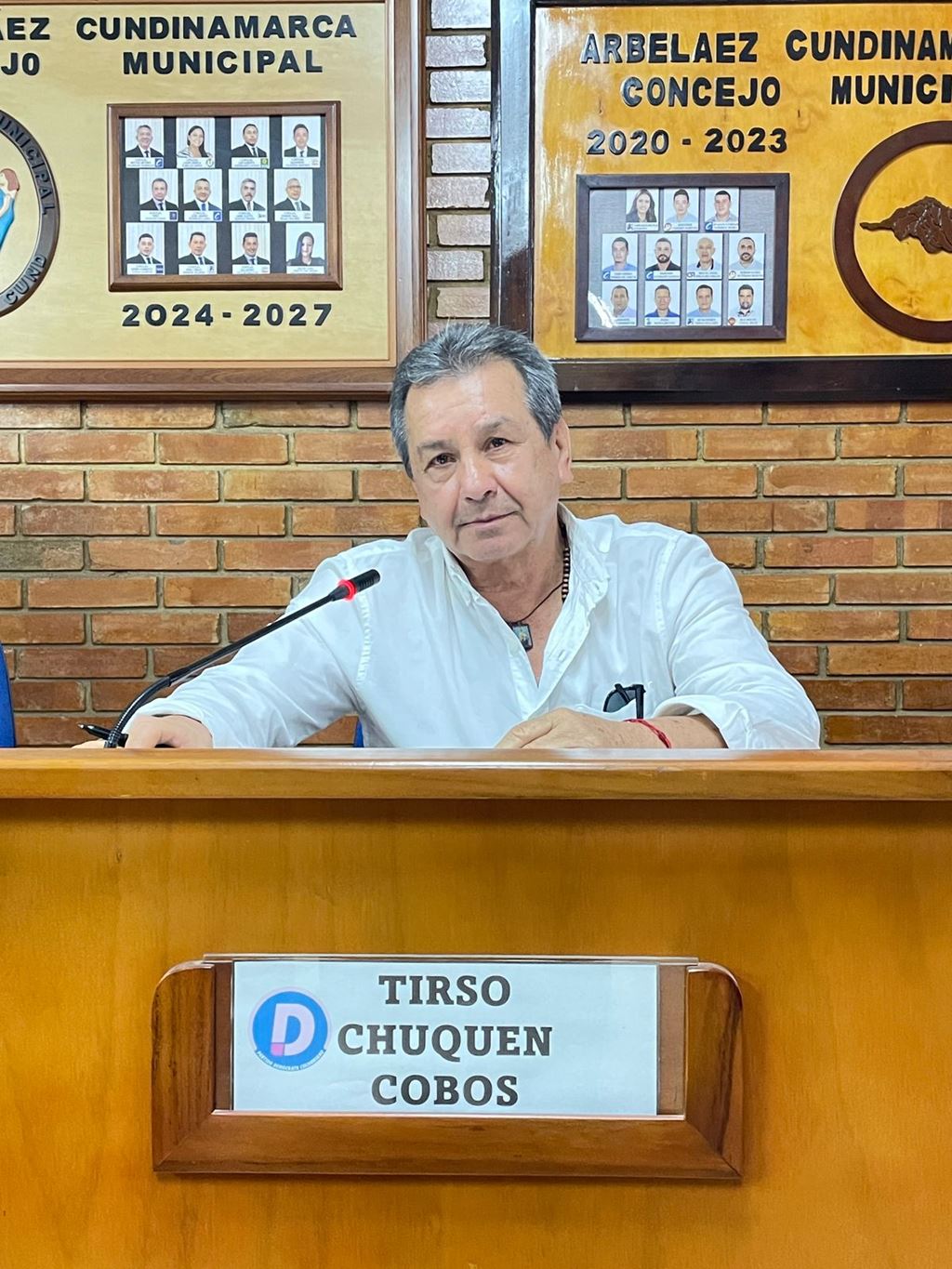 Retrato de Tirso Chuquen Cobos