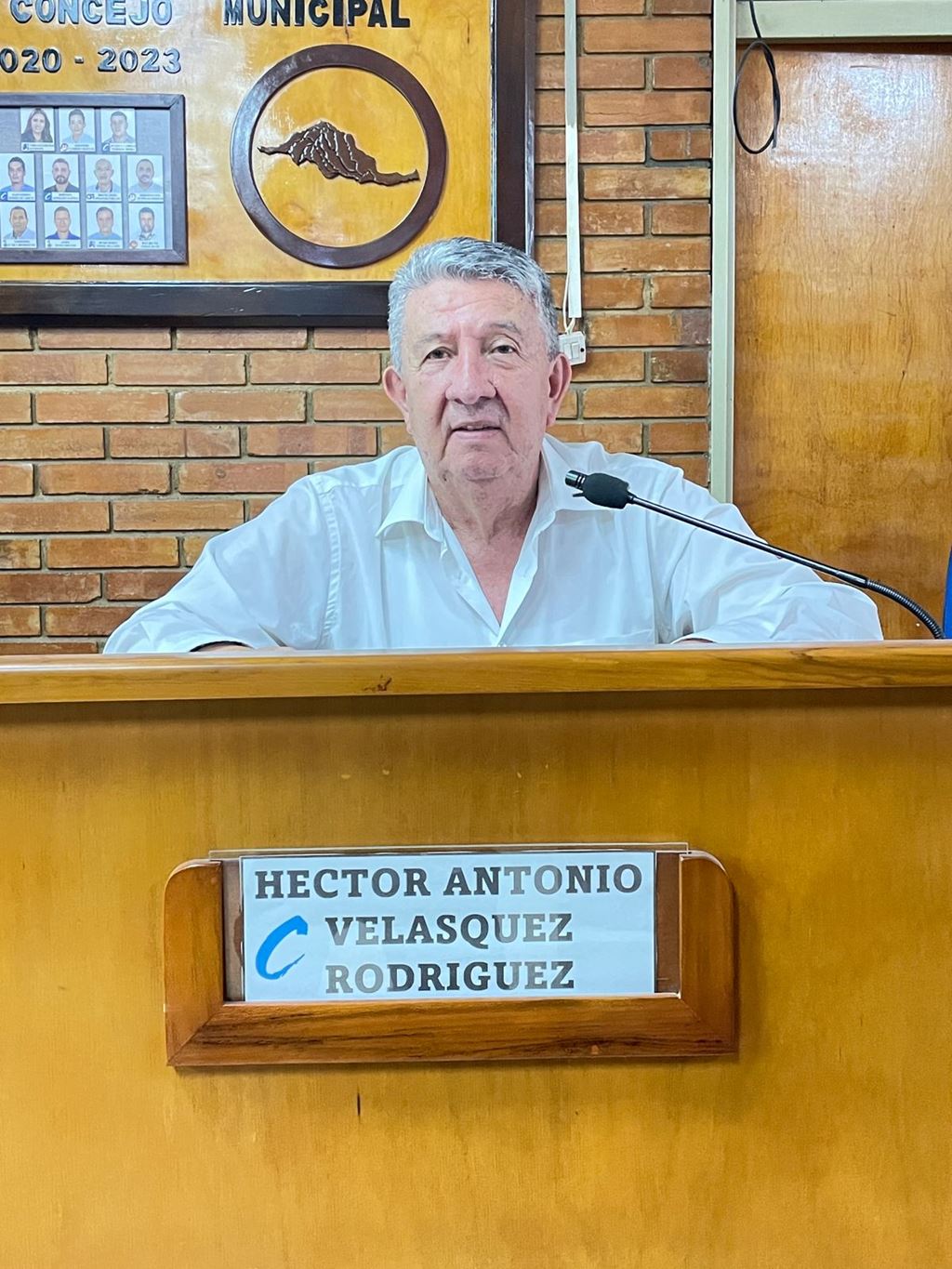 Retrato de Hector Antonio Velasquez Rodriguez